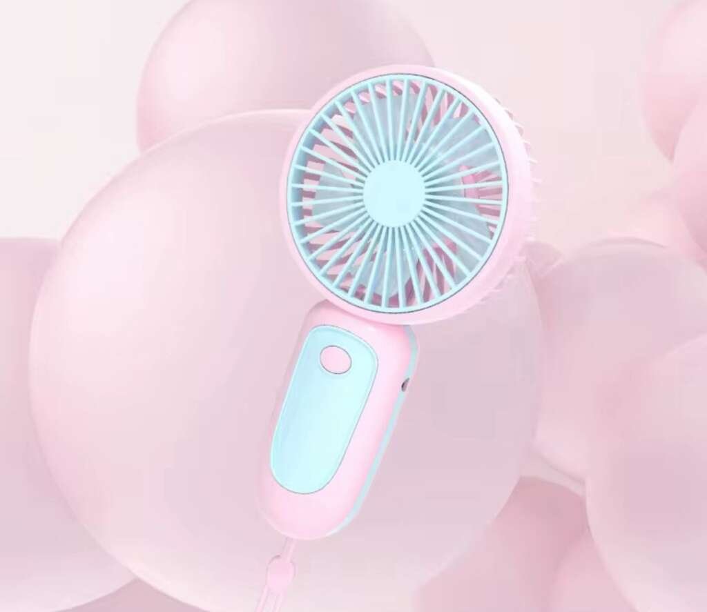Ventilateur Portable - Rose